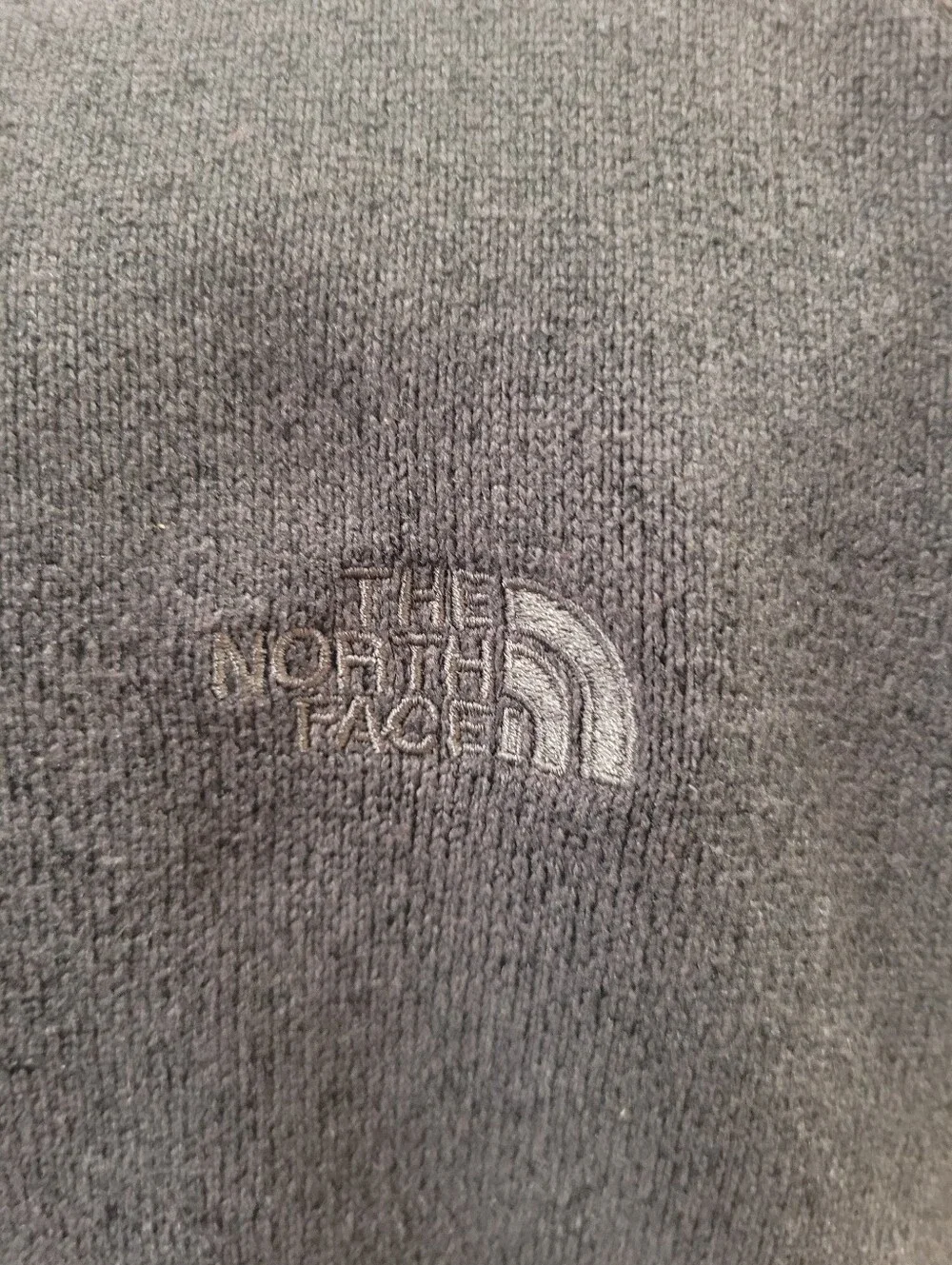The North Face Men’s Charcoal Gray Crewneck Heavyweight Knit Sweeter Fleece XXL
